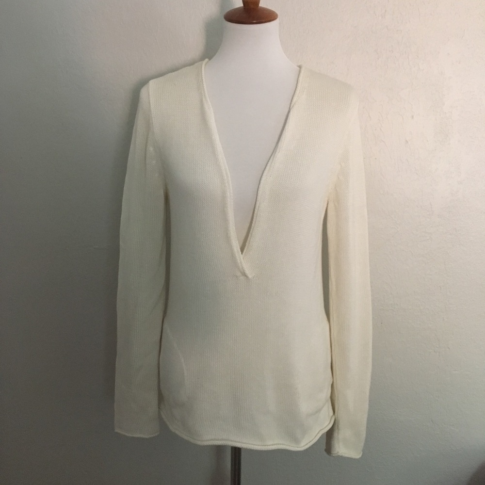 J. Crew V-Neck Pocket Sweater